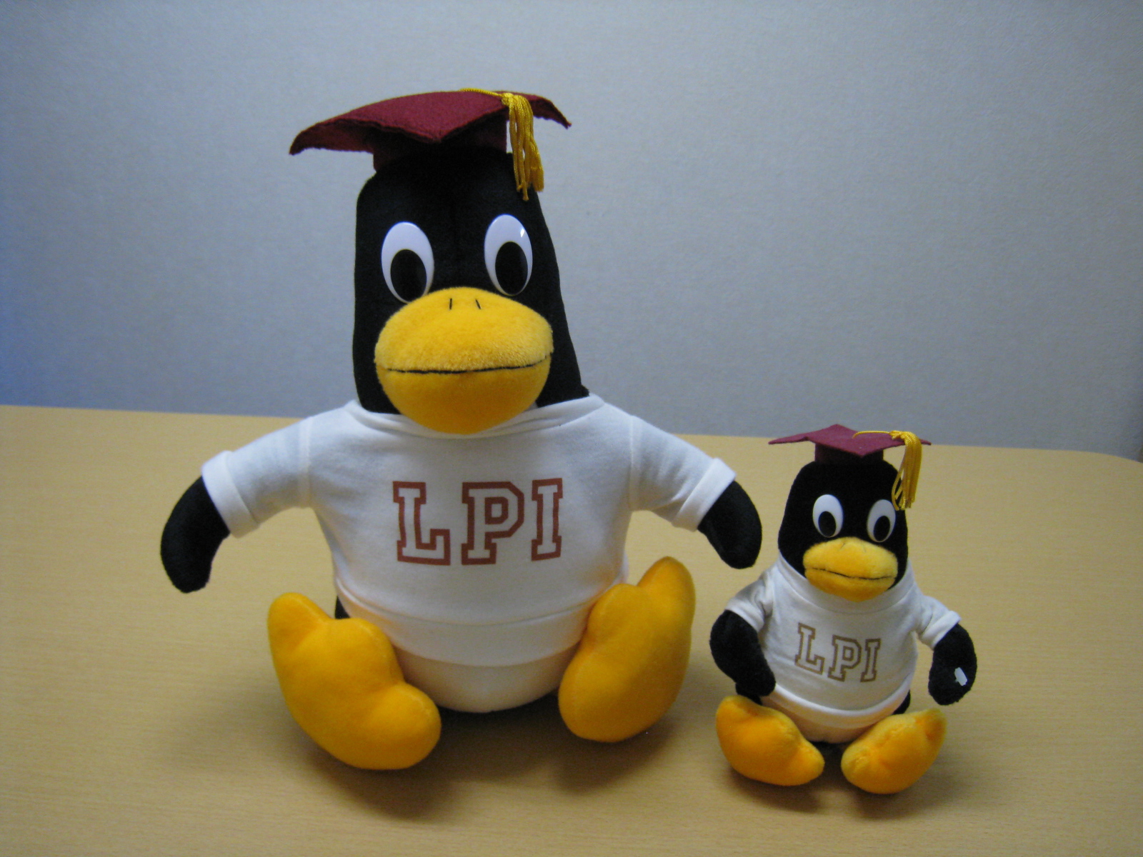 LPIのLPICくん（正面）