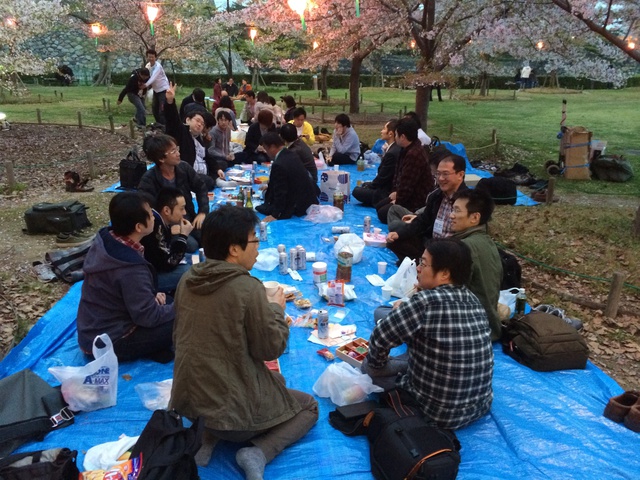 お花見懇親会