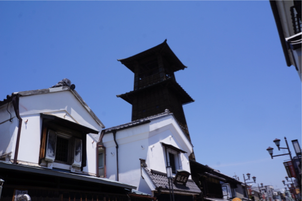 川越のシンボル「時の鐘」