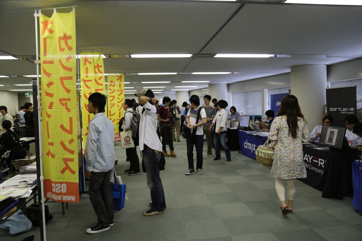 展示の様子