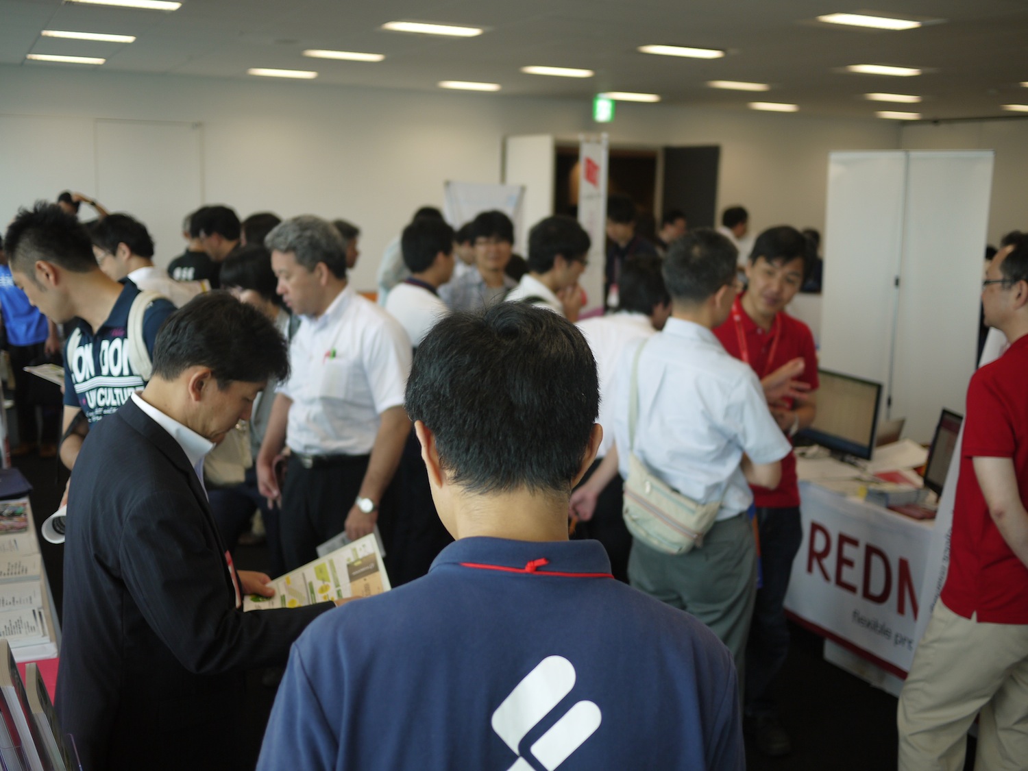 展示会場の様子