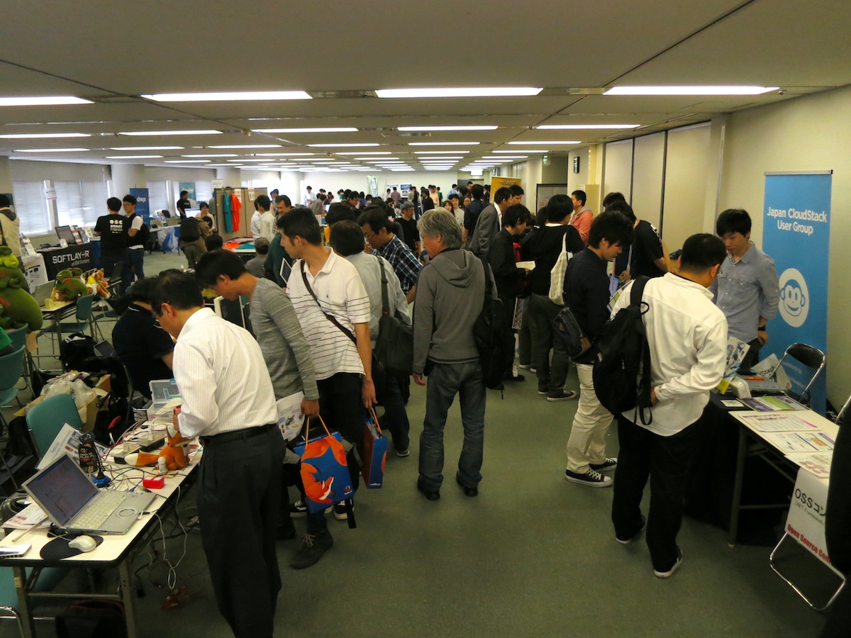 展示会場の様子