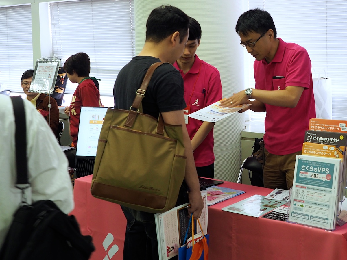 展示ブースの様子