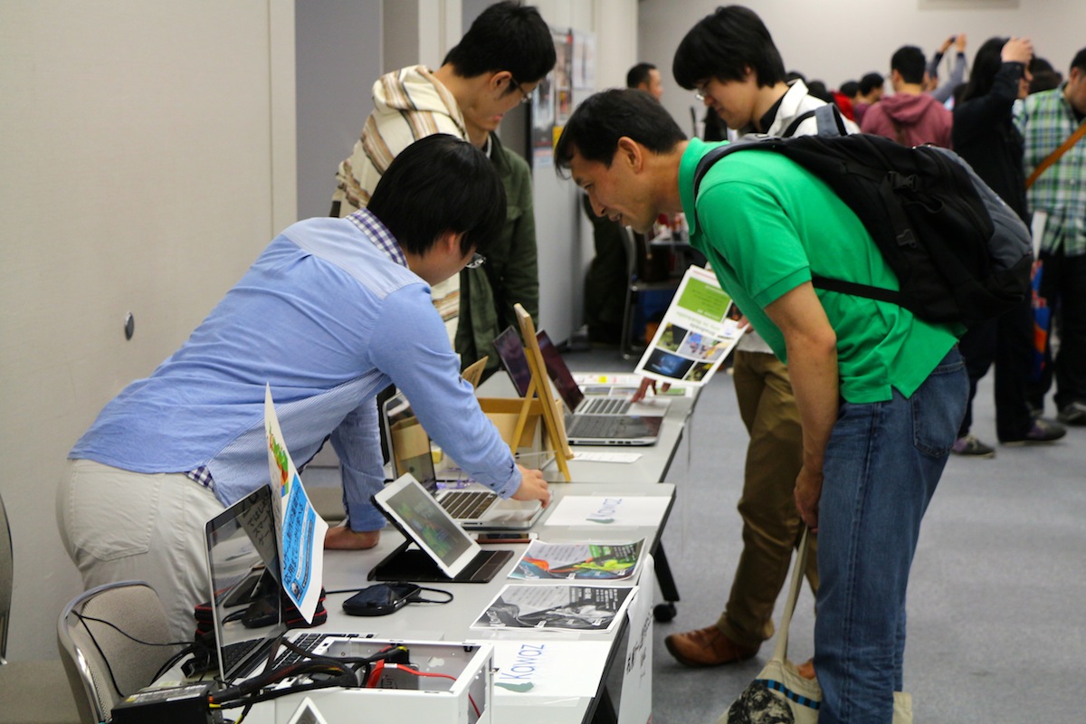 展示の様子